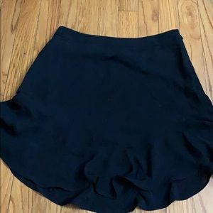 Black Rayon Skirt